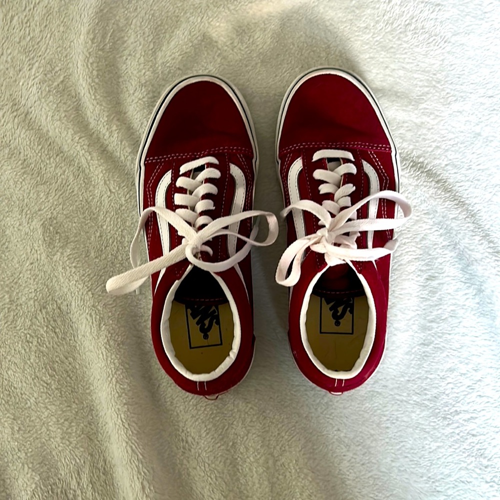 Red classic vans